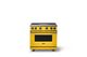 Viking® 7 Series 36" Daffodil Pro Style Natural Gas Range with Griddle-0
