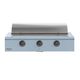 Caliber™ Rockwell Social 48" 3-Burner Bluestone Built-In Liquid Propane Grill with Pewter Hardware-1