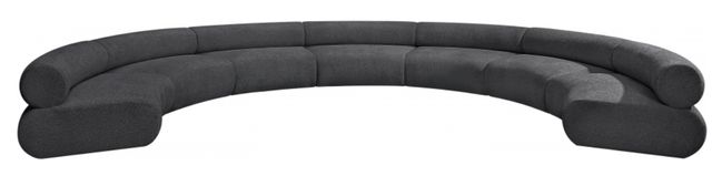 Meridian Furniture Bale 7-Piece Gray Modular Sectional-2