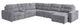 Lounger 7 Piece Sliding Chaise Sectional -0