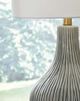 Signature Design by Ashley® Judlen Gray Table Lamp with Gold Accent-2