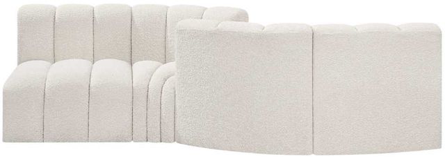 Meridian Furniture Arc 4-Piece Cream Modular Sectional-1