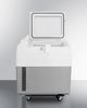 Accucold® 22" 1.0 Cu. Ft. Gray Portable Refrigerator/Freezer with Lock-4