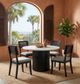 Steve Silver Co. Colvin Black/Vanilla Side Chair-1