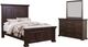 Liberty Furniture Big Valley 3-Piece Brownstone Queen Panel Bedroom Set-0