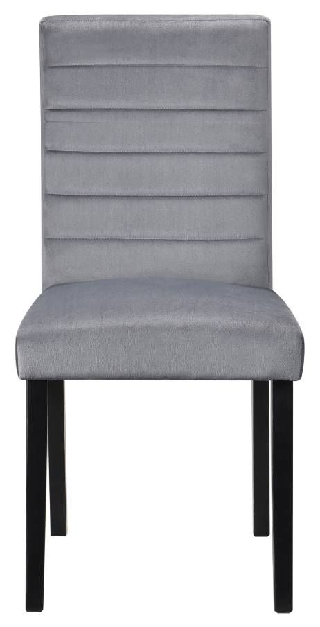 Homelegance® Andreas Gray Dining Side Chair-2