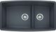 Blanco Performa Cinder 33" Silgranit Granite Composite Undermount Double Bowl Kitchen Sink with 60/40 Split-0