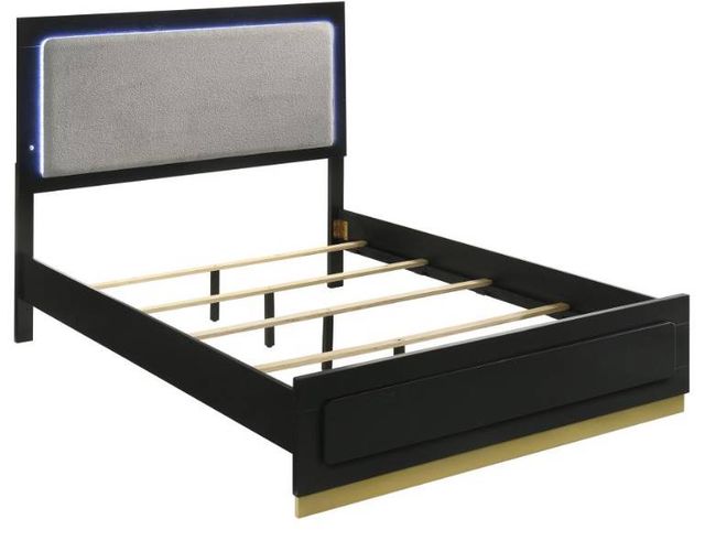 Coaster® Caraway 5-Piece Black Queen Bedroom Set-1