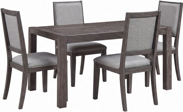 Liberty Furniture Modern Edge 5-Piece Caffe/Gray Dining Set-0