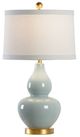 Chelsea House Gourd Celadon Glaze Table Lamp-0