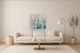 Classy Living Mesmerizing 50 Shades of Teal Wall Art-1