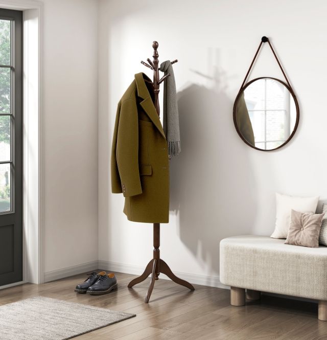 Homelegance® Manny Dark Brown Coat Rack-1