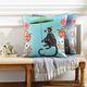 Stylecraft Dann Foley Lifestyle Blue 24" Designer Pillow-1