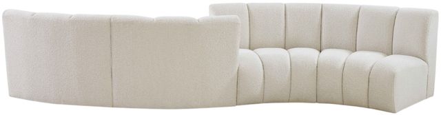 Meridian Furniture Infinity 4-Piece Cream 154" Modular Sectional-0