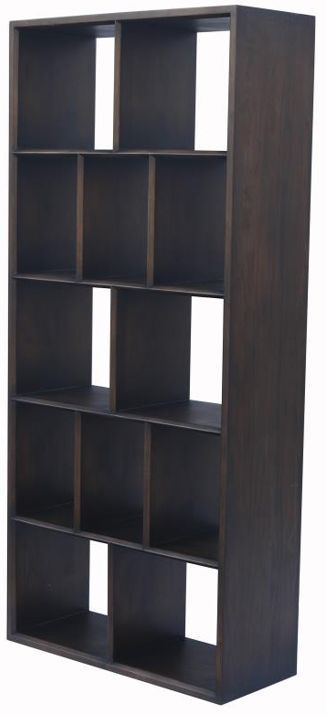Nest Home Collections Courtney Java Reversible Etagere-3