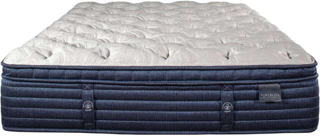 King Koil® Pure Bliss Desert Rose 15" Latex Firm Euro Top California King Mattress-2