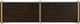 Hooker® Furniture Melange Dark Wood/Matte Gold Classic Credenza-2
