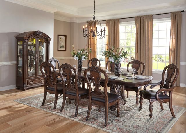 Homelegance® Bergen Dark Oak Curio-1