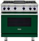 Viking® 7 Series 36" Ivy Pro Style Liquid Propane Gas Range with Griddle-0