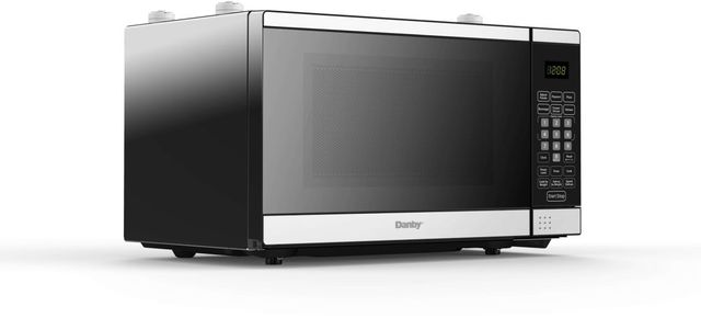 Danby® 0.9 Cu. Ft. Stainless Steel Countertop Microwave -4