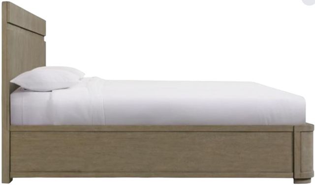 Riverside Furniture Pasadena Casual Taupe King Panel Bed-1