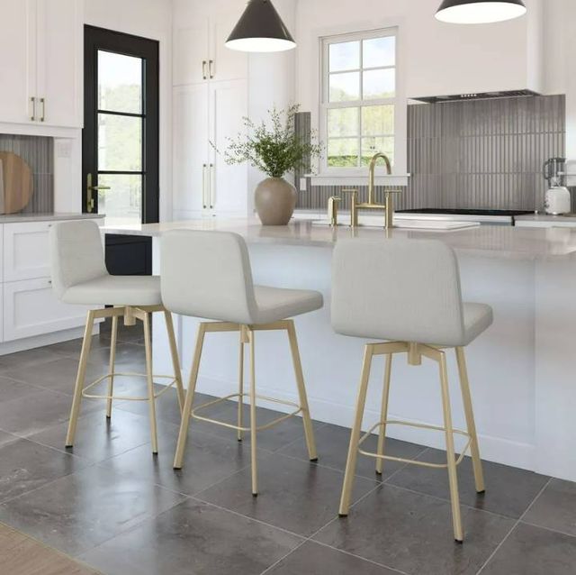 Amisco Customizable Tully Swivel Bar Stool-1