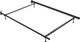 Rize Home Deluxe Adjustable Bed Frame with 4 Legs-0