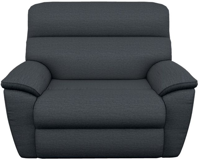 La-Z-Boy® Roman Navy Power Reclining Chair and a Half with Headresst and Lumbar-1