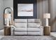 Signature Design by Ashley® Grafton Pike 2-Piece Ash/Pearl Power Reclining Modular Sectional Loveseat-1
