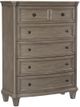 Mazin Furniture Vermillion Gray Cashmere Chest-0
