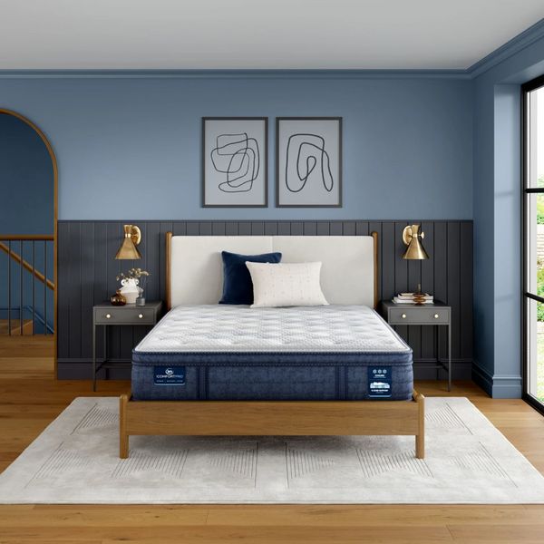 Serta iCOMFORTPRO Dartmouth 15" Latex Plush Pillow Top California King Mattress