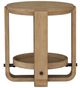 Parker House® Escape Glazed Natural Oak Round End Table-3