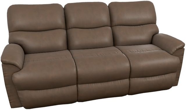 La-Z-Boy® Trouper Whiskey Power Reclining Sofa with Headrest