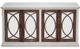 Cottage Creek Furniture Bahari Antique White/Light Slate 77" Console-0