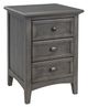 Cottage Creek Furniture Bridgeport Fossil Gray Nightstand-0