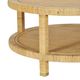 TOV Furniture Amara Natural Rattan Round Coffee Table-5