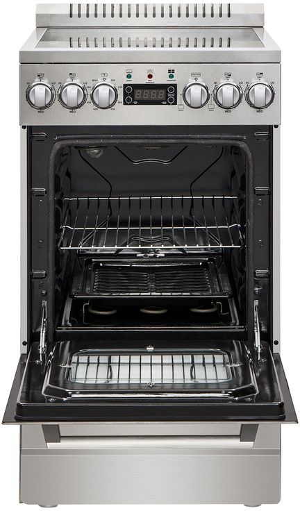 Avanti® Elite Series 20" Stainless Steel Freestanding Electric Range-1