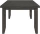 Coaster® Dalila Dark Grey Dining Table-2