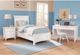 Vaughan-Bassett Bonanza White Twin Sleigh Headboard-2