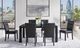 Global Furniture USA D4088DT 7-Piece Black Dining Set-1