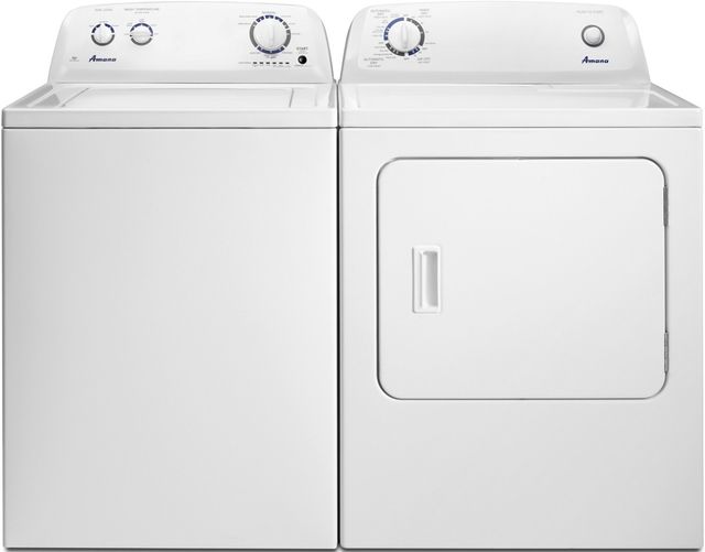 Amana® White Laundry Pair-0
