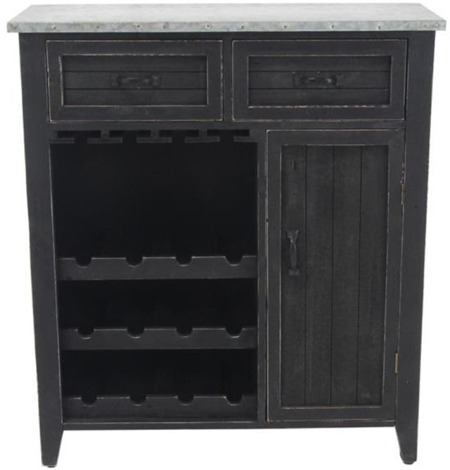 Deco Marche Black Wine Rack-1
