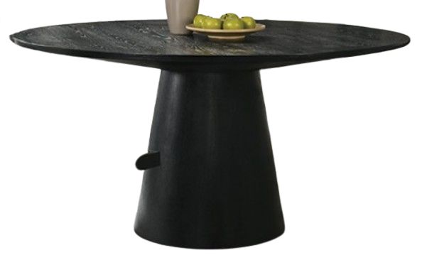 Furniture of America® Tottenham Black Dining Table-0