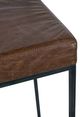Classic Home Belfort Black/Cocoa Brown 26'' Counter Stool-3