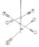 Zuo® Brixton Chrome Ceiling Lamp-2