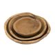A & B Home Kanso 3-Piece Brown Bowl Set-1