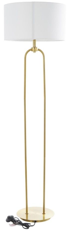 Deco Marche Gold Metal Paper Clip Floor Lamp-1