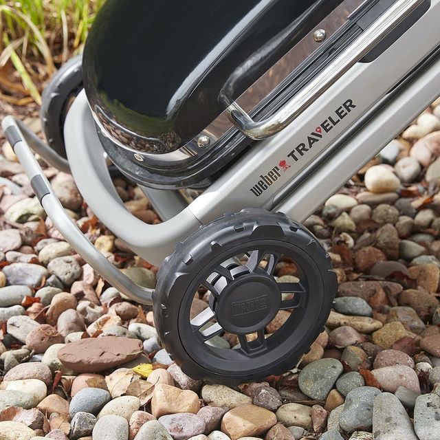 Weber® Grills® Traveler Single Burner Black Portable Liquid Propane Gas Grill-6