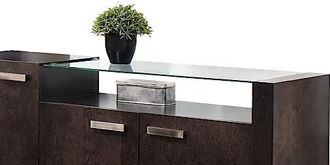 Buffet Twilight, brun foncé, VieBois®-1