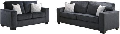 Signature Design by Ashley® Altari 2-Piece Slate Living Room Set